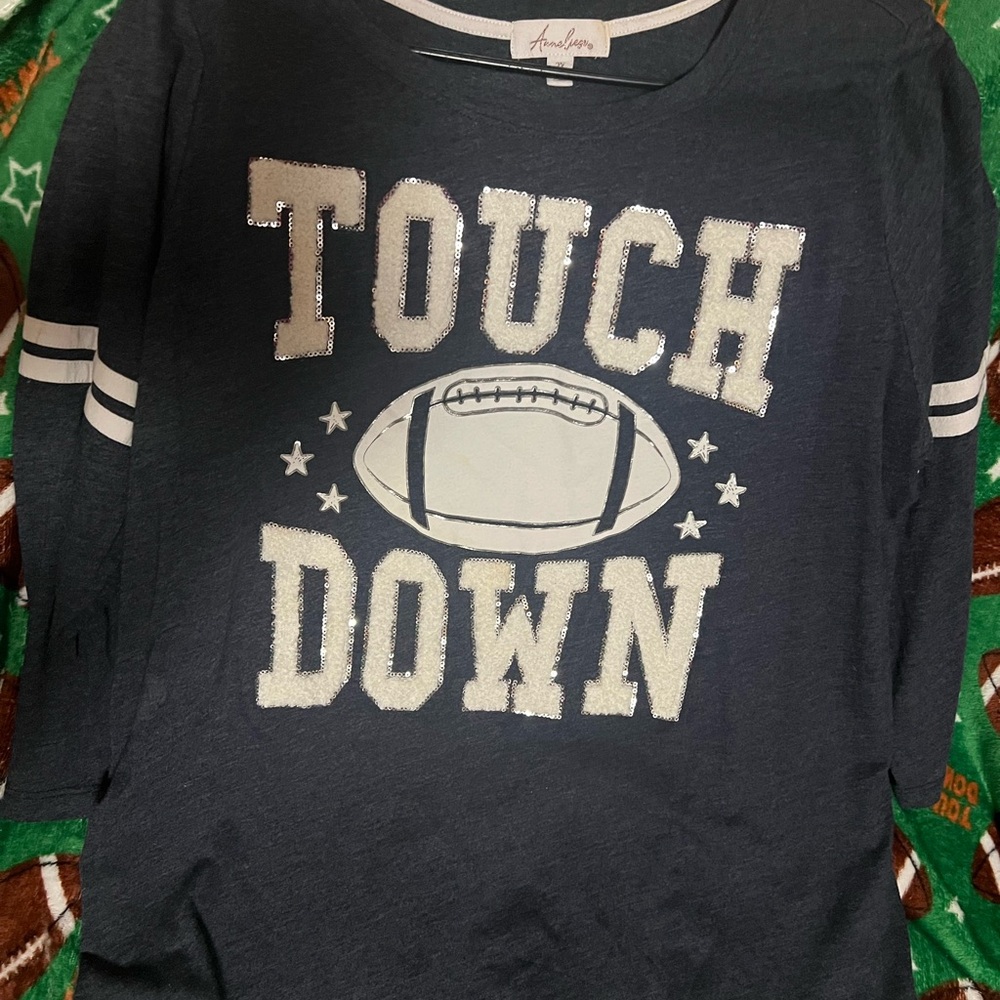 ANDREE BY UNIT Touchdown Long Sleeve Shirt - Dark Blue